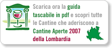 Scarica la guida in pdf di Cantine Aperte 2007 della Lombardia